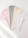 Dotlune O-Neck Slim Tee — Clean Minimalism, Maximum Versatility