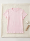 Dotlune O-Neck Slim Tee — Clean Minimalism, Maximum Versatility